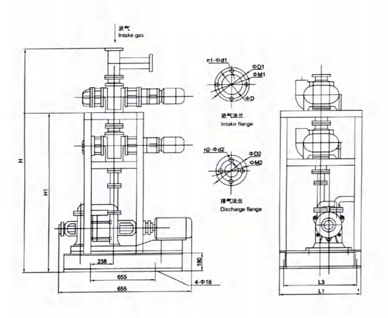JZJS系列羅茨水環真空機組